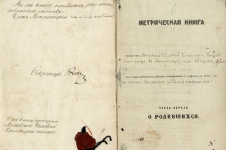 1874. Метрическая книга.