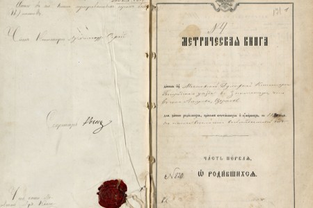 1880. Метрическая книга.