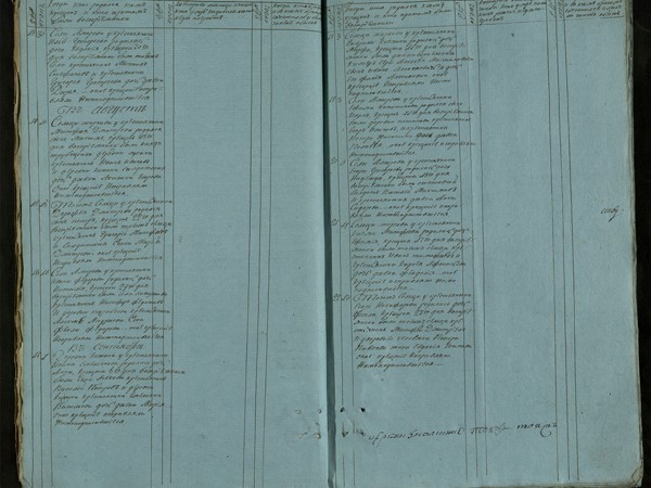 Метрическая книга Знаменская церковь села Амерево за 1820г.