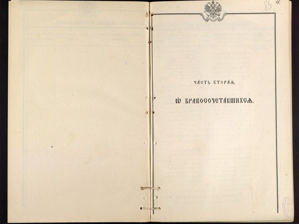 Метрическая книга Знаменская церковь села Амерево за 1910г. О бракосочетавшихся.
