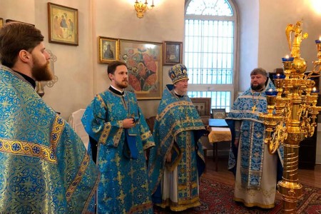 Престольный праздник в Знаменском храме г. Щелково